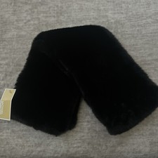Michael Kors Faux Fur Scarf with Knit Panel — listing 6