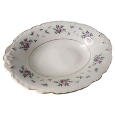 Princess China Tru-Tone Sweet Briar Small Covered Vegetable Tureen 11.5in