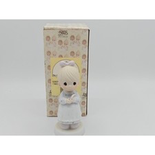 Precious Moments Angel Figurine Holding "Names for Baby" Book — listing 5