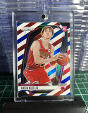2024 Panini Prizm Draft Picks Matas Buzelis Red Cracked Ice Prizm Rookie Card, listing 4