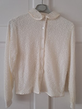 Vintage 1950s-60s Kerrybrooke Brown Orlon Mock Neck Pullover Sweater — listing 5