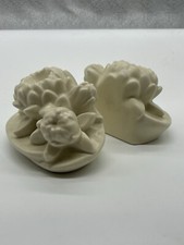 Rookwood Pottery White Lotus Flower Bookend, dated 1925 — listing 5