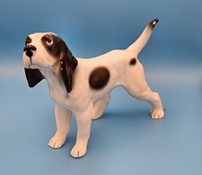 Vintage Ceramic Figural Dog Trinket Dish / Ashtray with Perched Puppy — listing 5