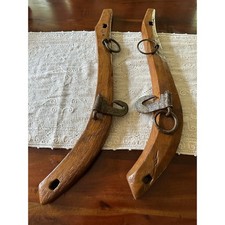 Antique Primitive Wooden Horse Hames / Yoke Collar Harness Piece — listing 2