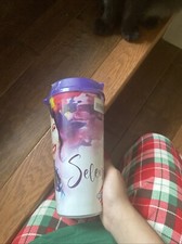 Selena Quintanilla XXV 25th Anniversary Stripes Commemorative Cup Tumbler — listing 2