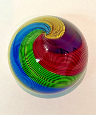 Dynasty Gallery Heirloom Collectibles Art Glass Dolphin Paperweight, 2 inch — listing 3
