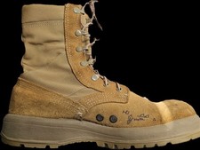 Belleville Coyote Brown Hot Weather Military Combat Boots with Vibram Sole — listing 6
