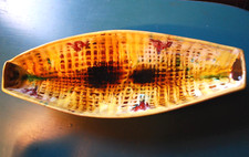 Vintage Drip Glaze Pottery Jardiniere Planter — listing 4