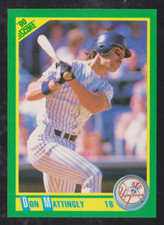 1990 Score Major League Baseball Complete Collector Set (704 Cards)
