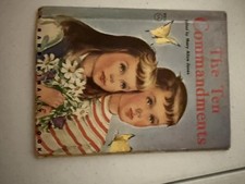 The Ten Commandments Children's Book by Mary Alice Jones, Rand McNally Book 383, 1944 Edition — listing 3