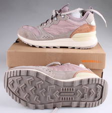 Merrell Alpine Sneaker Women's US 9.5 Teal Grey Suede Retro Hiking Shoes, listing 4