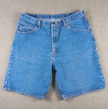 Vintage Denim Jean Shorts (Jorts), Medium-Wash, Five-Pocket High-Waisted — listing 6