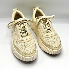 Dolce Vita Dolen Crochet Platform Sneaker, Women's Size 10, Cream/Sand — listing 4