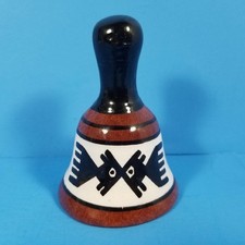 Los Reyes Peruvian Handmade Ceramic Espresso Cups & Saucers Set of 2 with Llama Motif — listing 6