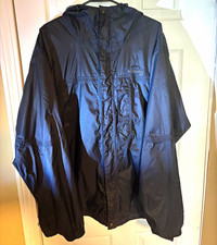 Vintage Columbia Sportswear Omni-Tech Titanium Yellow & Gray Ski/Shell Jacket, Men's Large — listing 6