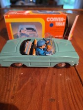 Vintage MF 171 Friction Tin Litho Convertible Car with Driver and Siren, Made in China — listing 4