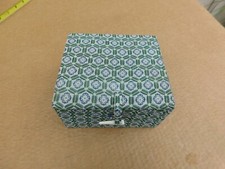 Chinese Hand-Carved Translucent Jade Cups, Pair (2.25" x 2.5") in Original Silk Fabric Presentation Box