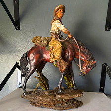 Western Cowboy Figurine with Cowboy Hat and Bandana — listing 5