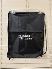 Planet Fitness Black Cotton Gym Workout Towel with Tonal Logo — listing 2