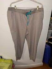FIGS Technical Collection Zamora Jogger Scrub Pants, Navy, Size M Petite — listing 5