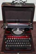 Antique Royal Portable Typewriter with Glass Round Keys — listing 3
