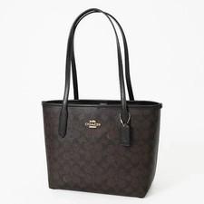 Coach Penelope Black Pebbled Leather Carryall Tote / Shoulder Bag — listing 2