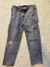 Abercrombie & Fitch A&F Vintage Stretch Straight Jeans, Women's 28W 30L — listing 3