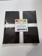 Robert Kaufman Kona Cotton Solids Ten-Square Natural Colorstory (TEN-1278-42), 42 Pieces 10" x 10" Layer Cake — listing 5