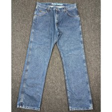 Wrangler Cool Vantage Men's Straight-Leg Denim Jeans, Light Wash