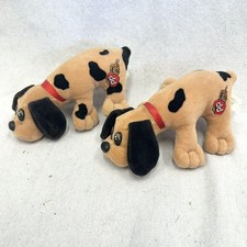 Vintage 1985 Tonka Pound Puppies Newborn Plush Cream with Brown Spots — listing 6
