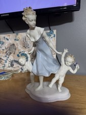 German Porcelain Figurine of Rococo Courting Couple with Blue Crown Mark — listing 3