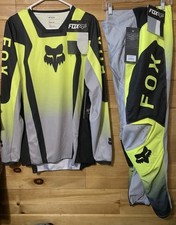 Fox Racing Comp Motocross Boots with O'Neal Off-Road Helmet (Size XL)