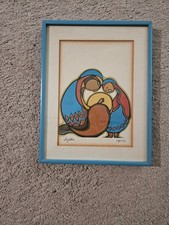 Daphne Odjig "The Grand Entry" Signed Framed Art Print — listing 3