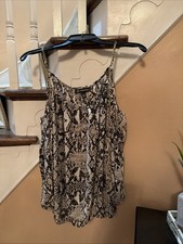 INC International Concepts Leopard Print Knit Top, Women's Size L, listing 5