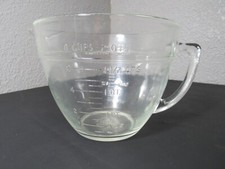 Vintage Anchor Hocking Fire-King White Milk Glass Batter Bowl with Spout and Ribbed Band — listing 5