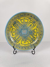 Mancioli Italian Ceramic Wall Plate with Greek Mythology Chariot Scene