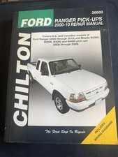 Chilton Ford Ranger Pick-Ups 2000-2011 Repair Manual #26689 — listing 6
