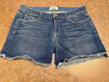 Paige Jimmy Jimmy Cut-Off Denim Shorts Size 28 — listing 3