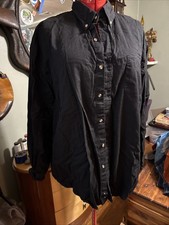 Saddlebred Vintage Oxford Long-Sleeve Button-Down Dress Shirt, Light Blue, Size XXL — listing 6