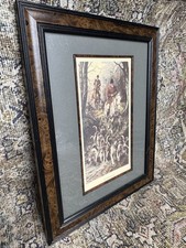 George Wright Fox Hunting Scene Framed Print — listing 6