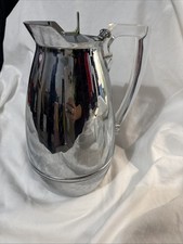Vintage American Thermos Bottle Co. MCM Chrome & Lucite Insulated Coffee Carafe