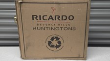 Ricardo Beverly Hills Air Cruiser Garment Bag - Black Trimmed in Brown — listing 2