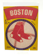 1968 Fleer "Real Cloth" San Francisco Giants Baseball Emblem Sticker Patch — listing 5
