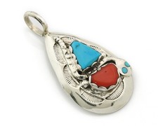 Effie Calavasa Zuni Sterling Silver & Turquoise Snake Ring Size 5-6 — listing 3