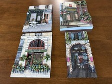 Scott Steele 3D Dimensional Cafe Storefront Wall Plaque — listing 2