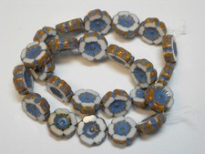 Vintage Czech Glass Flower Frog with Domed Holes — listing 2