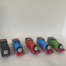 Thomas & Friends Trackmaster/Take-N-Play Motorized Engine Lot of 7 (Percy, Thomas, Duck, Cargo Cars) — listing 5