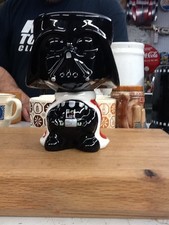 Star Wars Darth Vader Ceramic Goblet with Chocolate Fudge Cocoa Mix by Galerie — listing 6