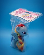 Vintage G1 My Little Pony 'Camel' Brush 'n Grow Style Figure, Teal with Purple Hair and Yellow Triangle Symbol — listing 6