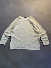 Phoenix Long-Sleeve Waffle-Knit Thermal Shirt with Gothic Logo Graphic, Navy — listing 5